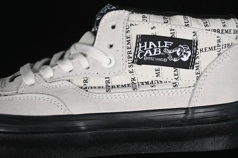 All categories Vans Vans series Vans Mid Vans China Vans Half Cab Pro 92 Vans official retro casual simple versatile skateboard shoes VN0A3QPH2YV